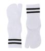 WIOIW Women's Two-Toe Tabi Socks, Durable Cotton, Perfect for Sports, Running, Casual Wear, Commuting, and School, 3 Pairs