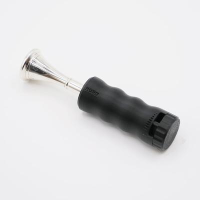 BRASS DESIGN Brass Buzz Trainer for Horn Mouthpiece, 2025 New Model, Buzzing Practice & Warm-up Device for Brass Instruments (Black)