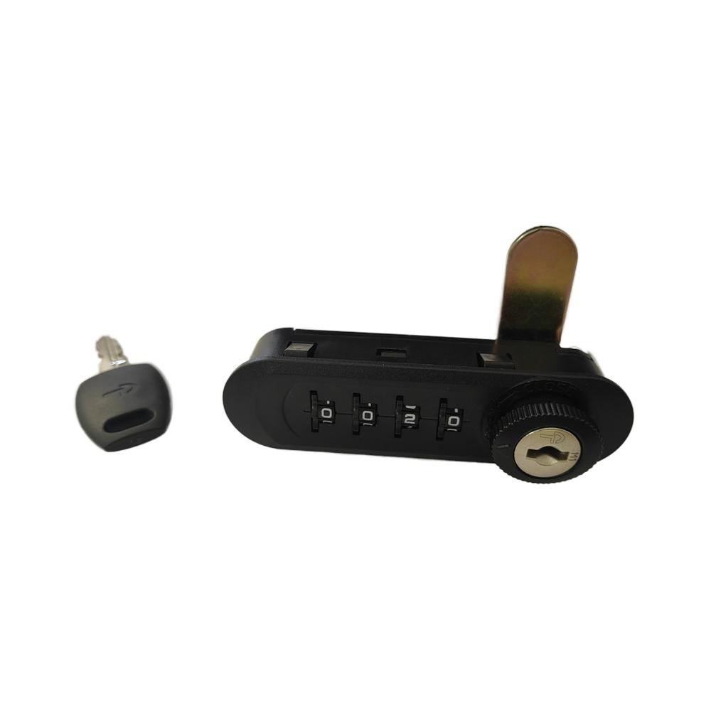 On-Promotion High Quality 4-Digit Self-Adhesive Multifunction Password Combination Lock Left Version Plastic Furniture Accessory