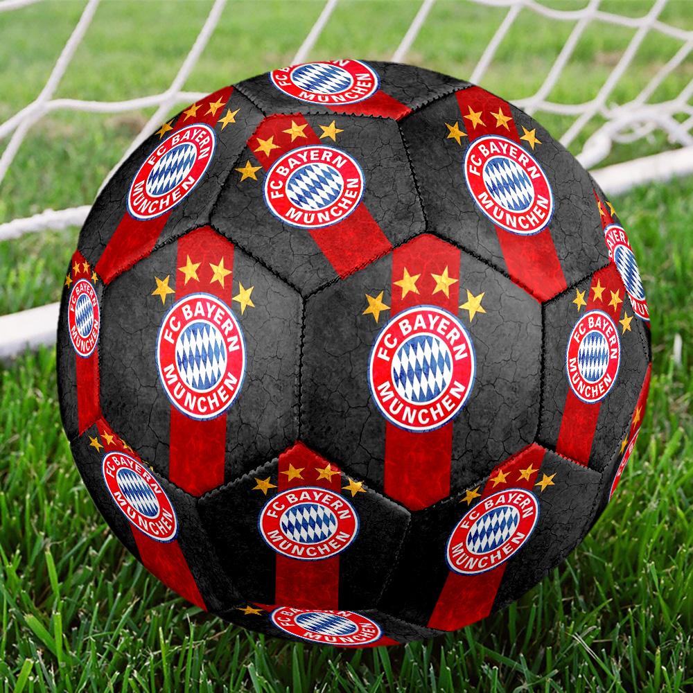 Футбольный мяч FC Bayern Munich с принтом | Размер 5