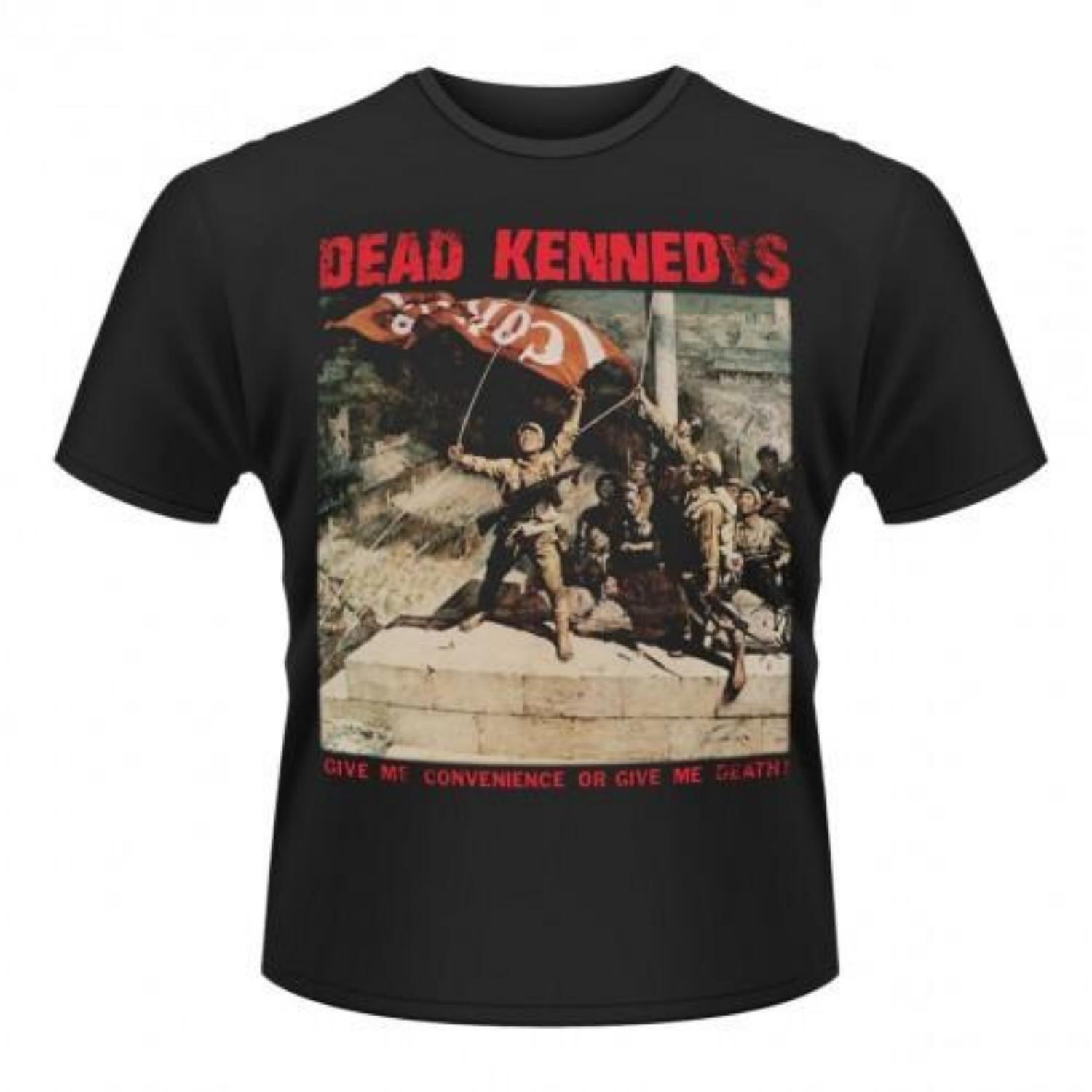

Dead Kennedys Unisex Adult Convenience Or Death T-Shirt S чёрный