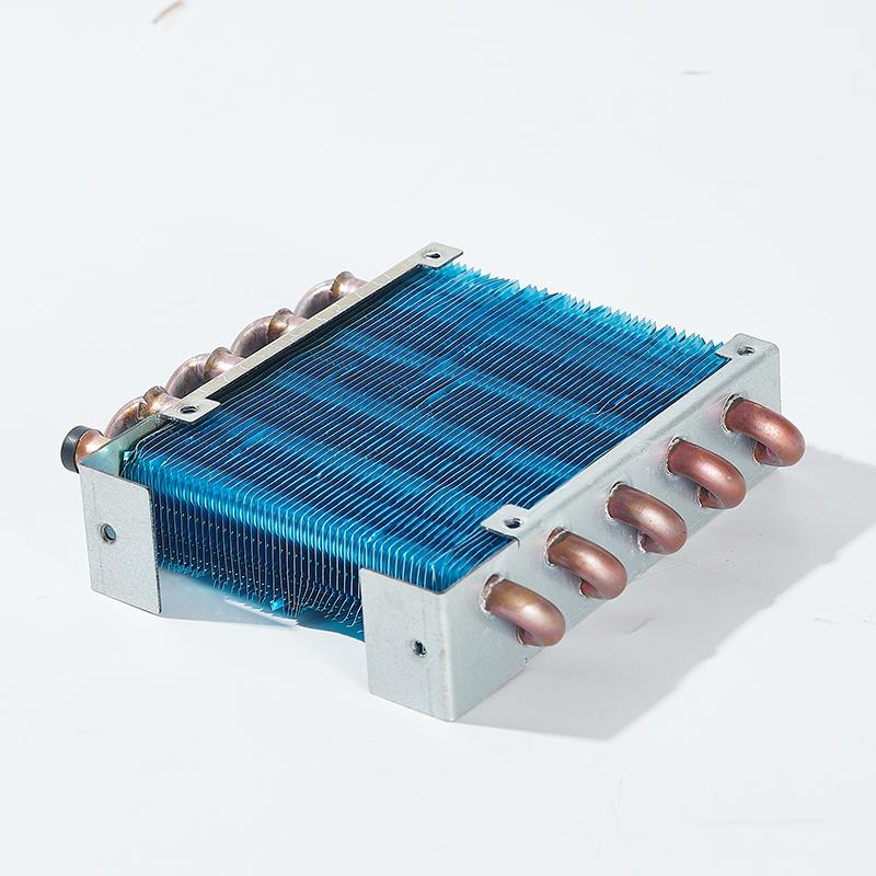 PURSWAVE CP2X5X92 Mini kondensator passer til 1 stk. 12V24V220V 92*92mm blæser Kobberrør varmeveksler med finneafstand