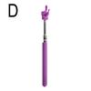 55cm Telescoping Teacher Pointer Colorful Retractable Teacher Hand Pointer For Classroom Kids Reading Pointer 1pc