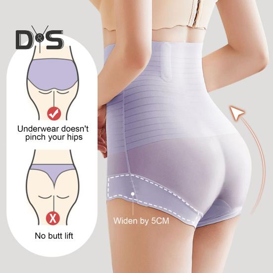 Stahovací kalhotky pro ženy pro kontrolu bříška Bezešvé Ploché bříško Zvednutí boků Spodní prádlo tvarující postavu S vysokým pasem Zeštíhlující šortky