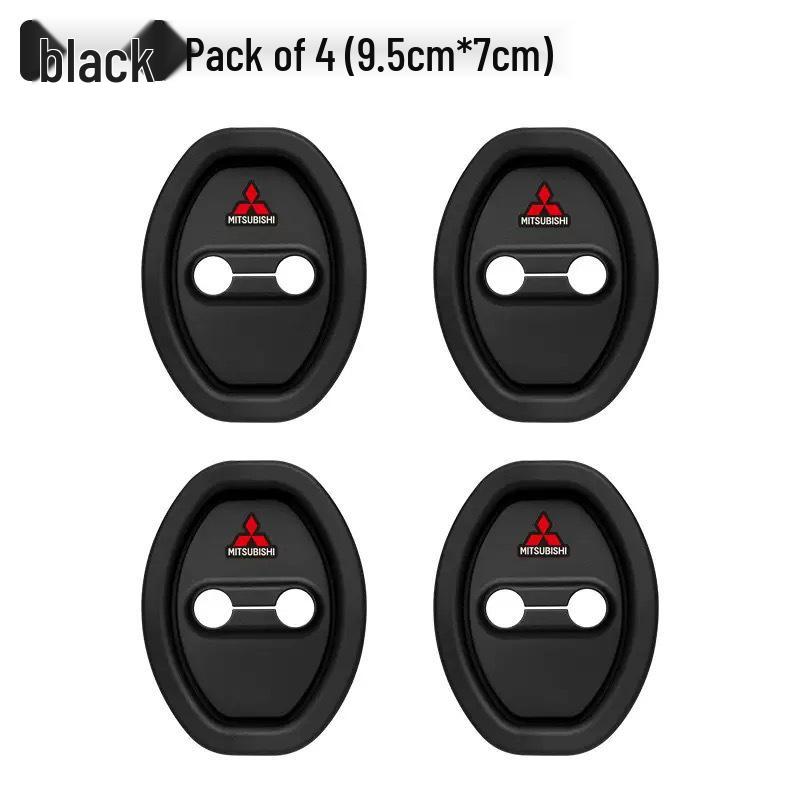 Universal Silicone Car Door Lock Protection Pad - Sound Reduction & Shock Absorption for Select Models