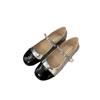 Französische flache Retro-Rundkopf-Duft-Frühlings-Einzelschuhe Damenschuhe 2025 neue Frühlings-Mary-Janes-Abendschuhe