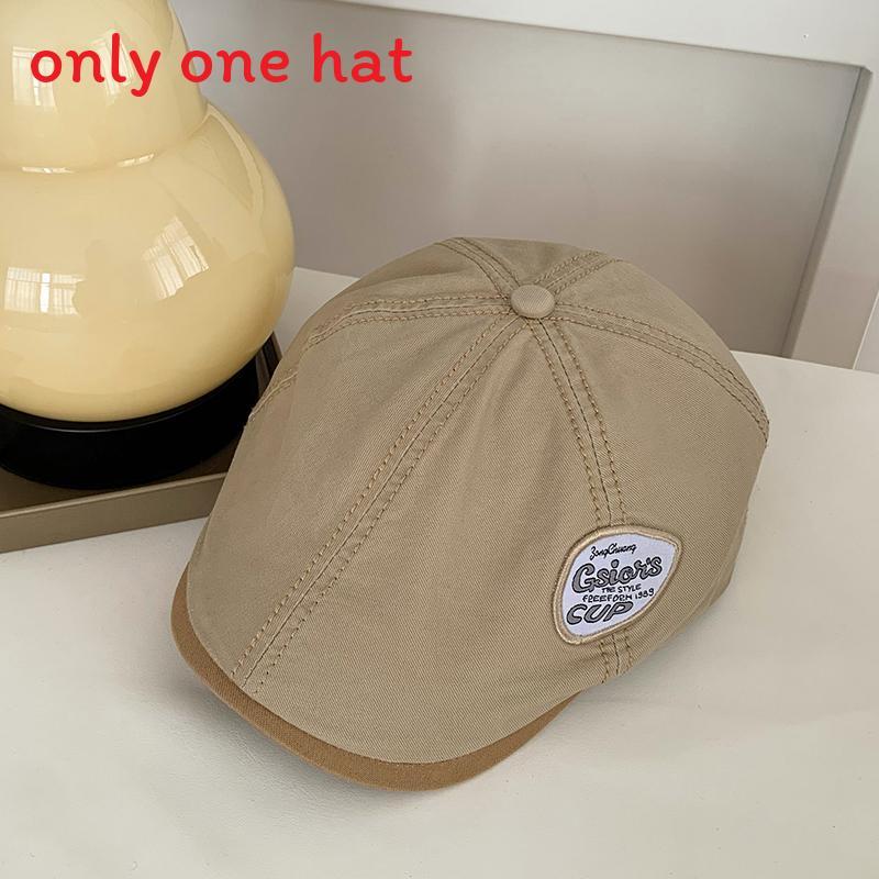 

Classic Retro Beret Hat For Women Autumn Winter With Breathable Windproof Sunshade Chic Style Khaki