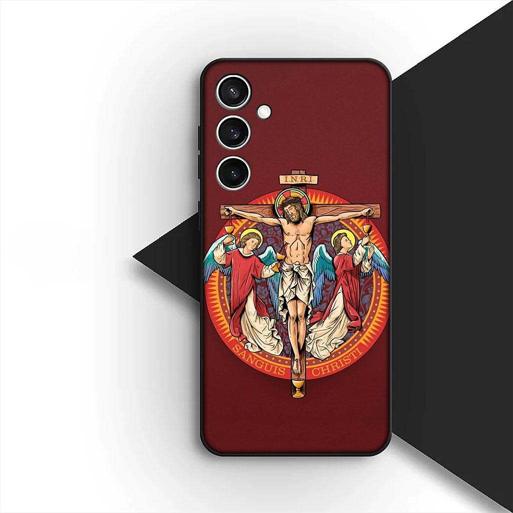 

Cover for Motorola Moto G86 G57 E14 E15 G14 G34 G67 G84 G24 A54 G15 Power E22 Casing Phone Case God Jesus Judah Jehovah Cross Motorola Moto G57 Power