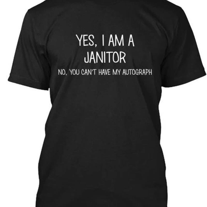 

Janitor Size Premium T Shirt M 2XL 5XL різнокольоровий