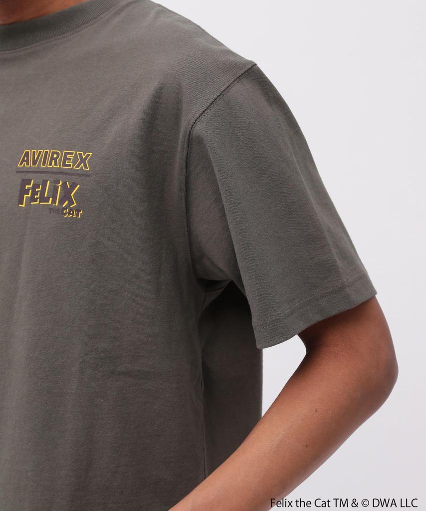 Avirex Felix Embroidery Logo T-Shirt, Men's, XL, 310, Olive, 783-5134035