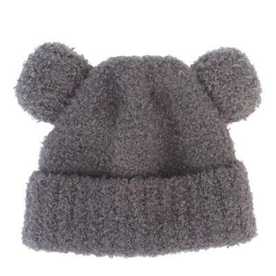 Universal Chemistry Bear Knit Gray Beanie Bear Beanie