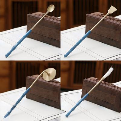 Colored Copper Incense Tool, Blue Burning Copper Incense Spoon, Incense Shovel, Incense Tool Accessories