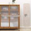 Adesivi Vintage per Finestre in Vetro Satinato: Pellicola Trasmettitrice di Luce, per la Privacy e Antiriflesso per Finestre di Bagno e Toilette