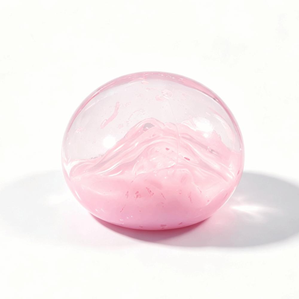 Transparent Crystal Ball Squeeze Toy Colorful Sensory Fidget Toy Slow Rising Ball Children Gifts