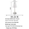 Rechargeable Wrought Iron Night Light: Eye-Protecting Bedside Mood Sensor Lamp