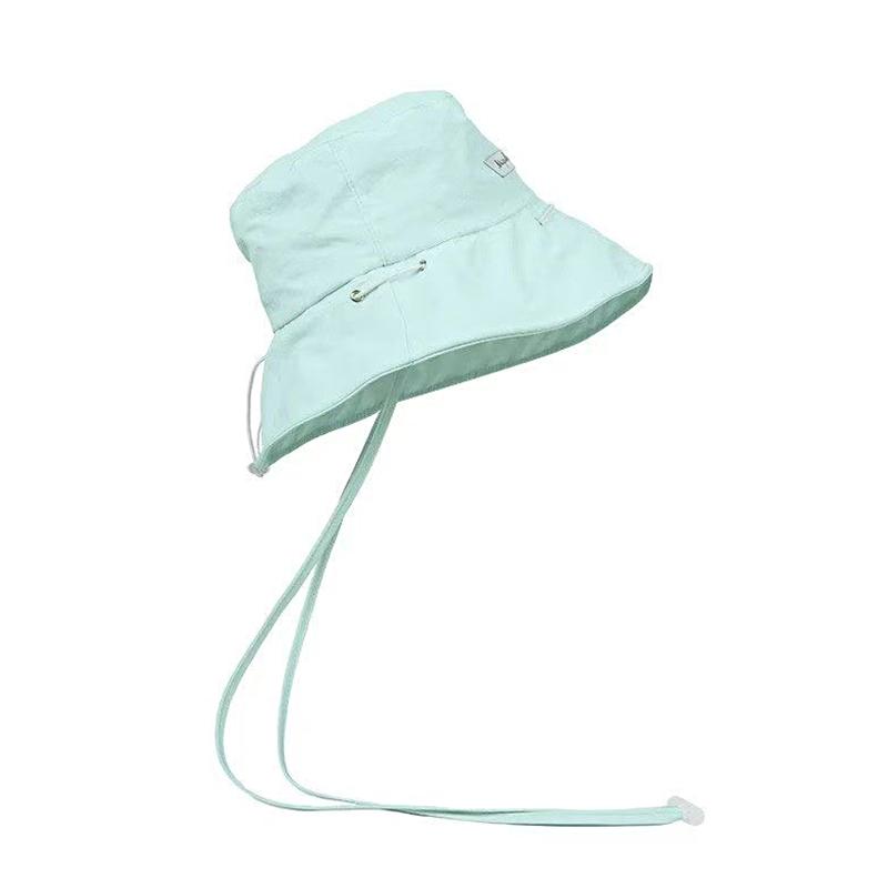 Women/Men Colorful Bucket Hat Hat With Tie Breathable Large Brim Adjustable Size Sun Hat Can Be Used As  Bag 54-58cm
