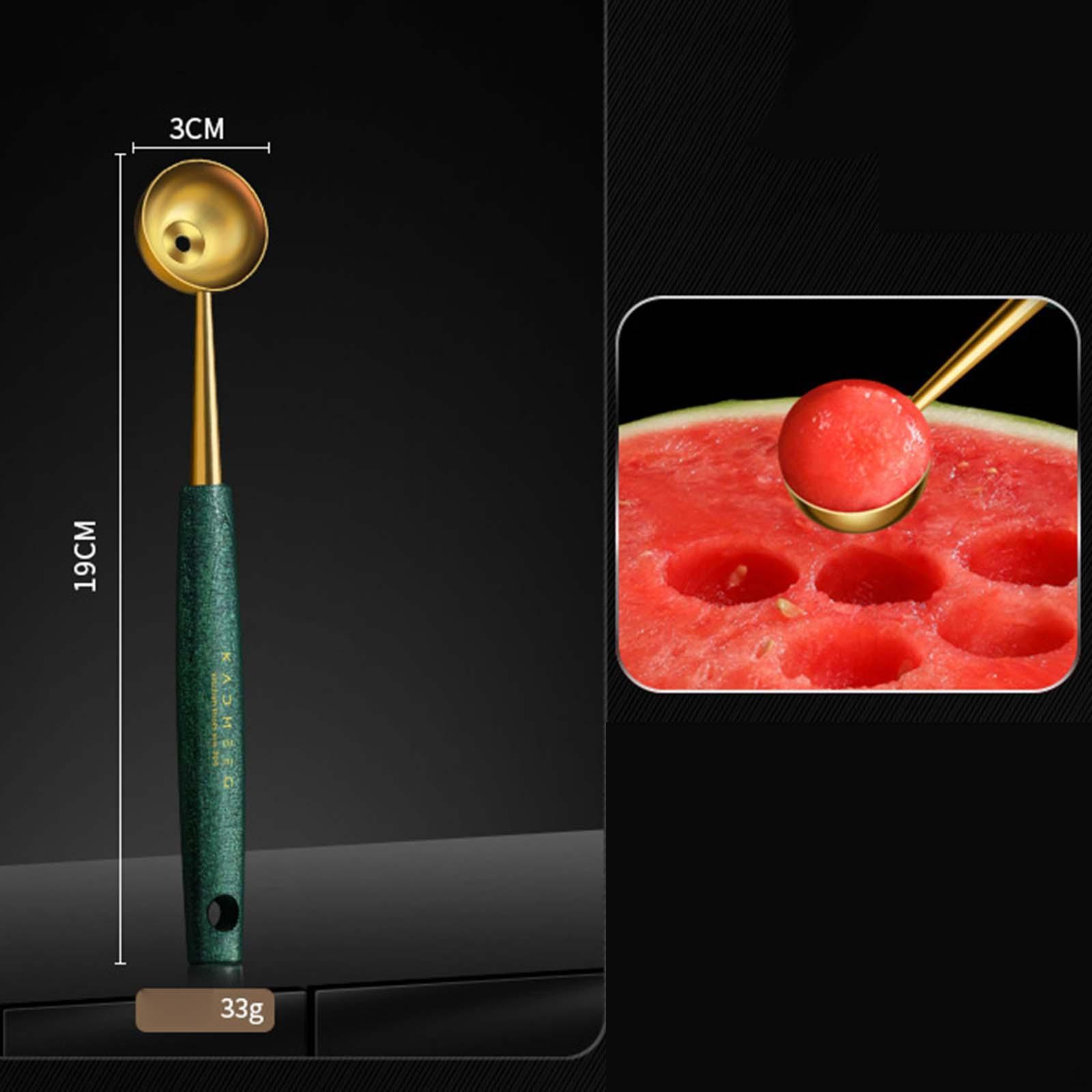 

Арбузные принадлежности Фруктовый инструмент Нержавеющая сталь Легкая портативная посуда Столовые приборы для L spoon