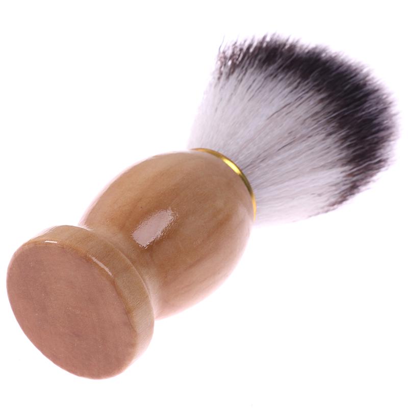 Men'S Shaving Brush Salon Men Facial Beard Cleaning Appliance Shave Style Tool