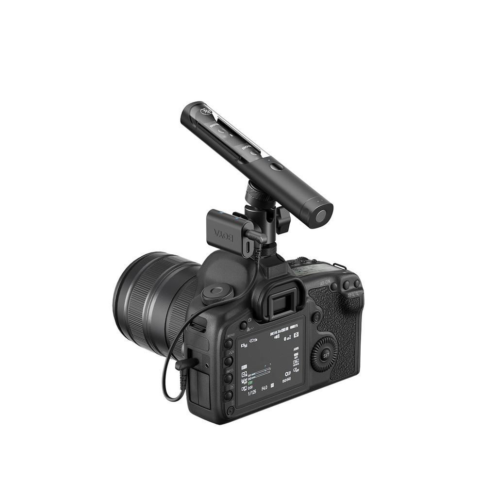 4-in-1 2.4Ghz USB-C Wireless Microphone Set Magic-02 - Black