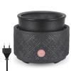Wax Melt Warmer Fragrance Wax Burner 3-in-1 Ceramic Candle Warmer Burner Electric Fragrance Wax Warmer for Home Office