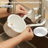 Creative Sink Hanging Strainer Basket Detachable Openable Bottom Cover Kitchen Garbage Filter Quickly Drain Food Wash Basket