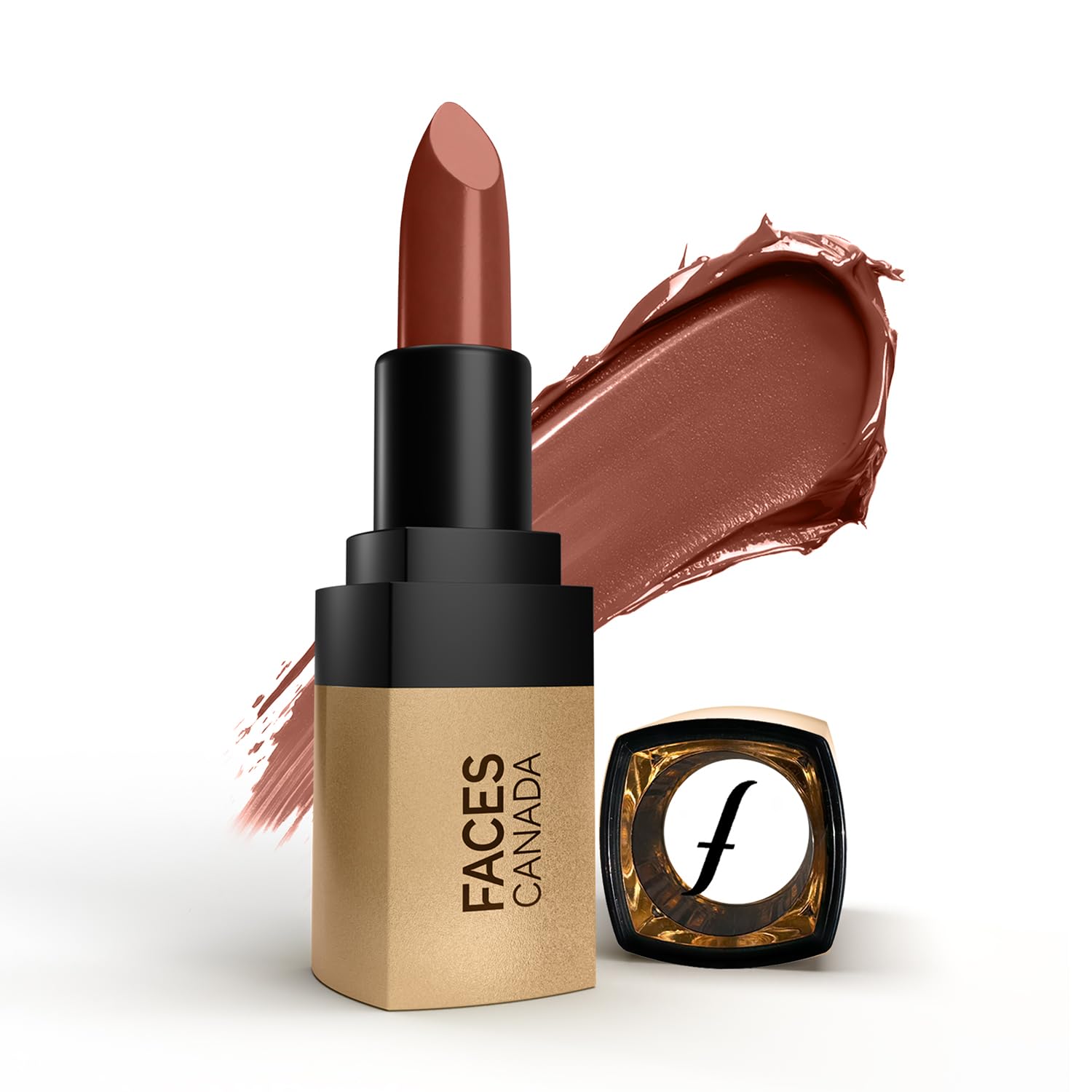 

FACESCANADA Comfy Matte Velvet Touch Lipstick - Cocoa Truffle 06, 4.2g | Velvety Matte Finish | 8HR Longstay | Intense Colour | Hydrating Lips |