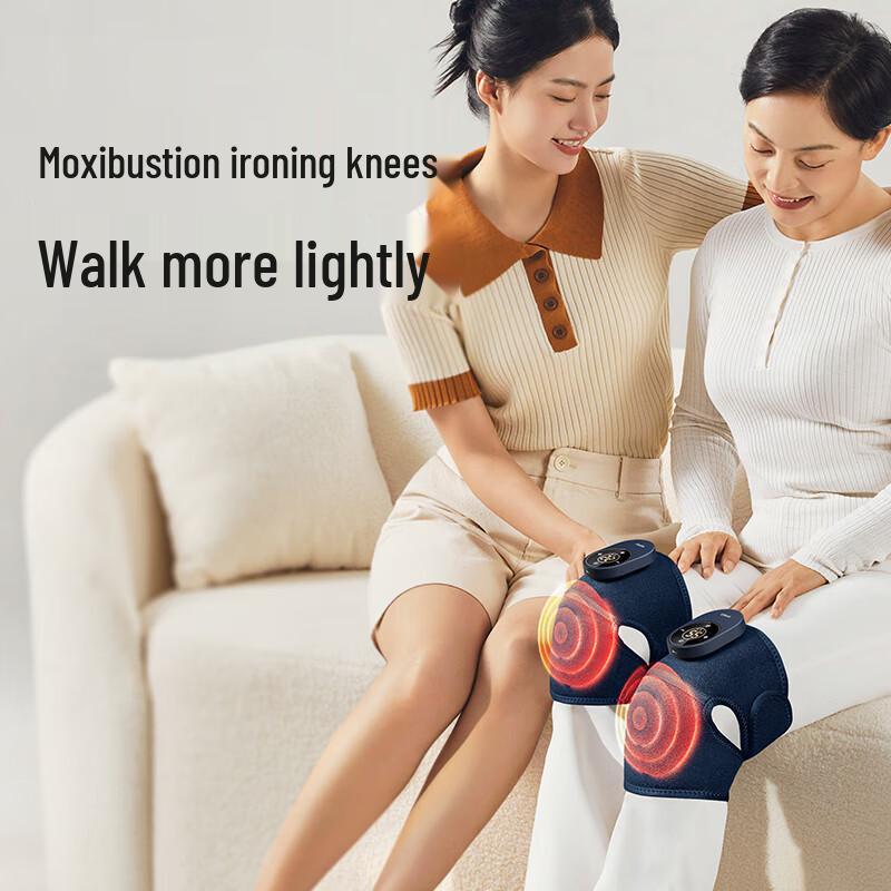 Kepfiy Electric Knee Massager with Heat and Vibration