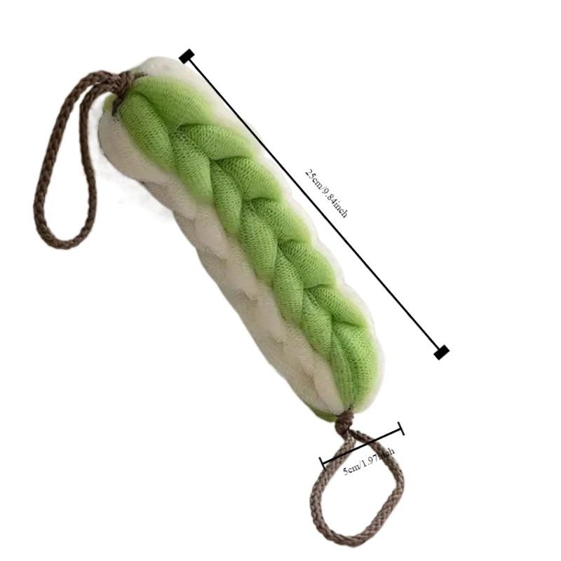 Bath Brush Body Back Frosted Cloth Towel Mesh Shower Silk Towel Bath Massage Brush Bathroom Cleaning Tool Sponge Brush
