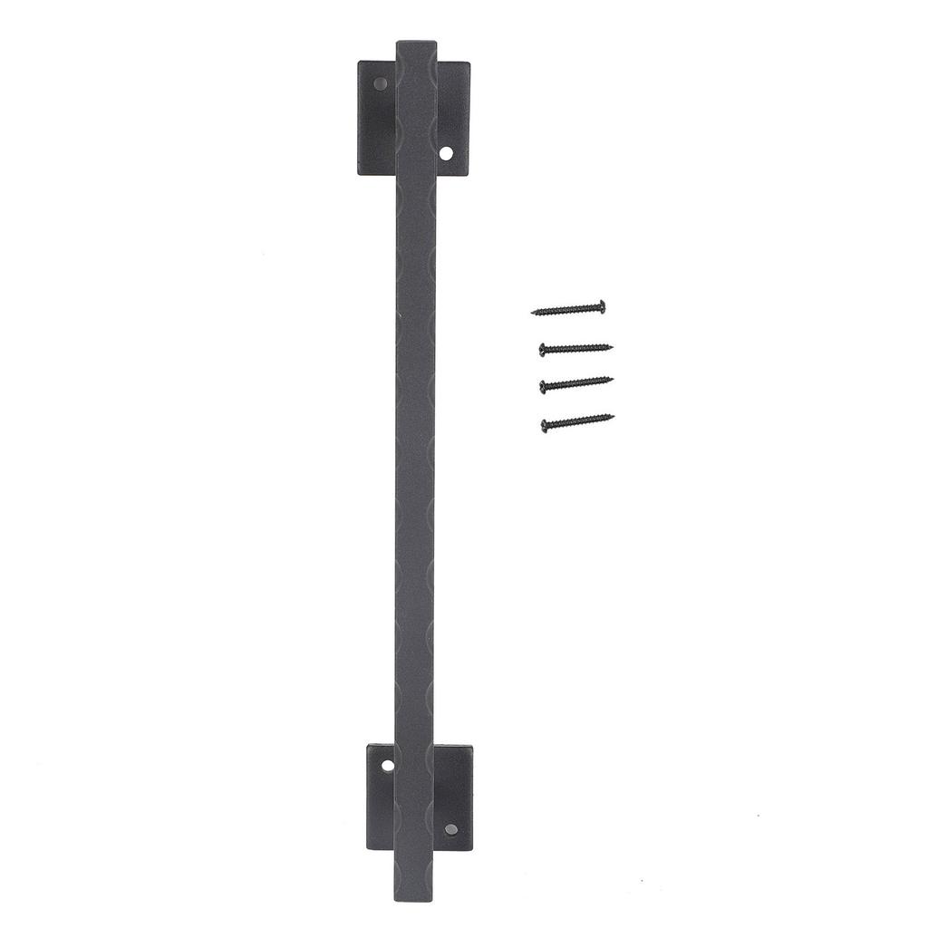 Carbon Steel Barn Handle Matte Frosted Sliding Door Pull for Garage Cabinet Gate Home