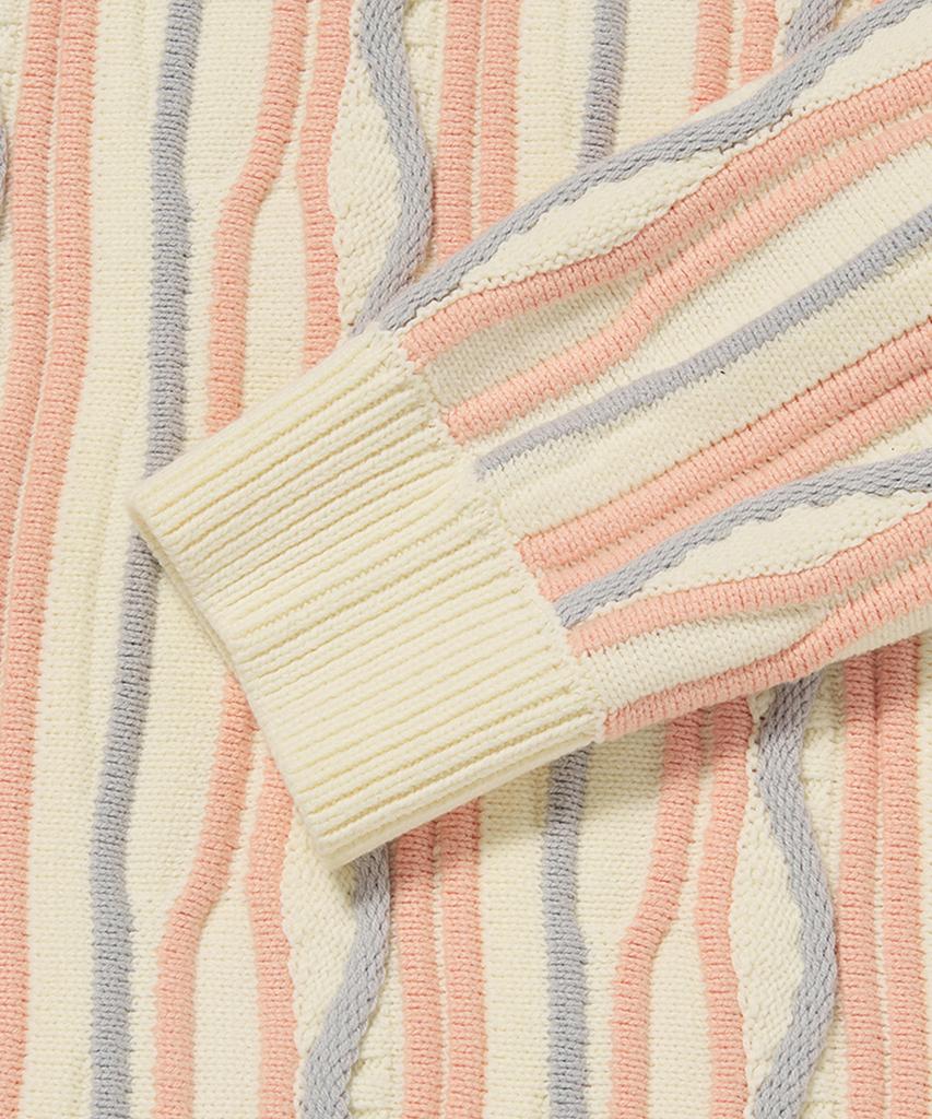 WKNDRS Wave Knitted Sweater (Ivory)