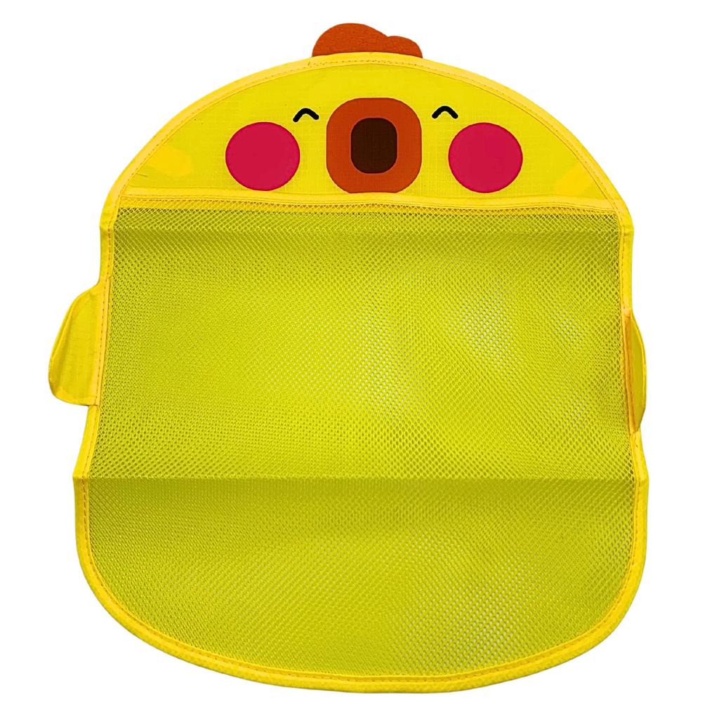 Bath Toy Organizer Bathroom Mesh Suction Cup Chicken