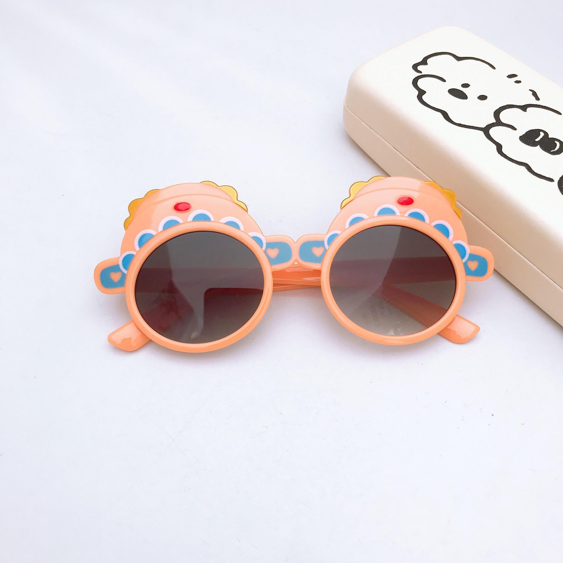 

Children S Sunglasses Cute Baby Sunglasses Travel Sunscreen Uv Protection Children S Glasses Tide