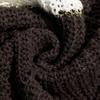 Women's Long Sleeve Colorblock Striped Casual Loose Knit Pullover Sweater Top