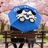 Chill Out: Cute Cat Headphones Music Note Day Umbrella - Auto Open Close, Outdoor  Lightweight Durable, Perfect Gift 027