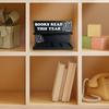 Books Read This Year Book Read Tracker 3D Printed Library Decor Ornament Book Counter Sign for Teachers Writers Library Lovers