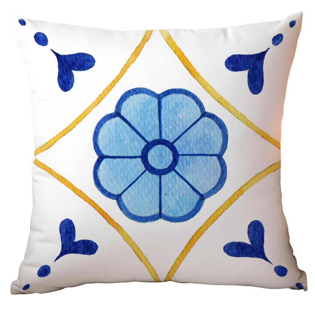 Geometric Summer Lemon Pillow Case Home Sofa Cushion Pillow Case