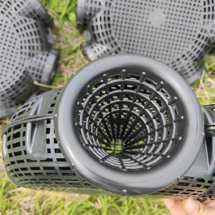 Reusable Cage Outdoor Crabs Loach Catching Basket Eel Cage Crabs Shrimp Traps Professional Lobsters Trap 3/6/8 Hole