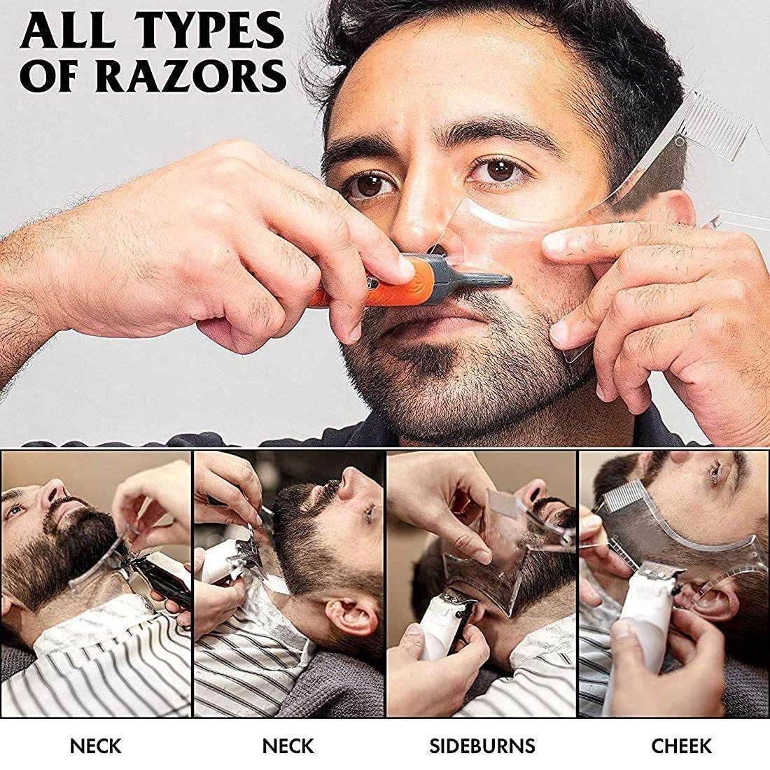 Мужской шаблон для укладки бороды — фото 6