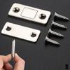 Magnetic Cabinet Catches Ultra Thin Door Strong Magnets Stopper Invisible Adhesive Drawer Magnet Lock for Kitchen Closet Closer