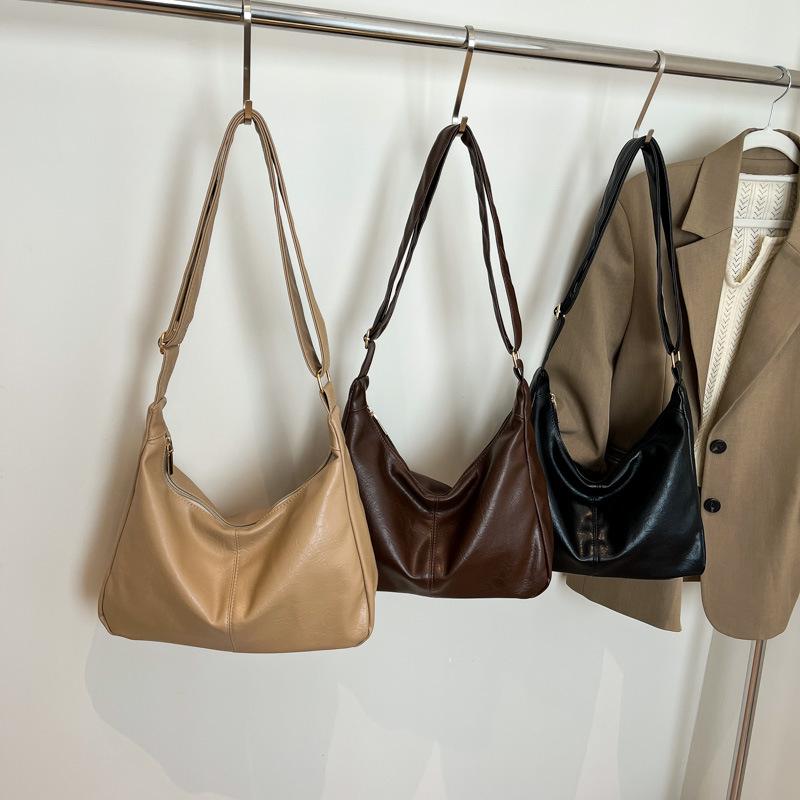 Women's Large Solid Color Tote 2025: Stylish, Versatile Crossbody Bag for Casual or Commuting