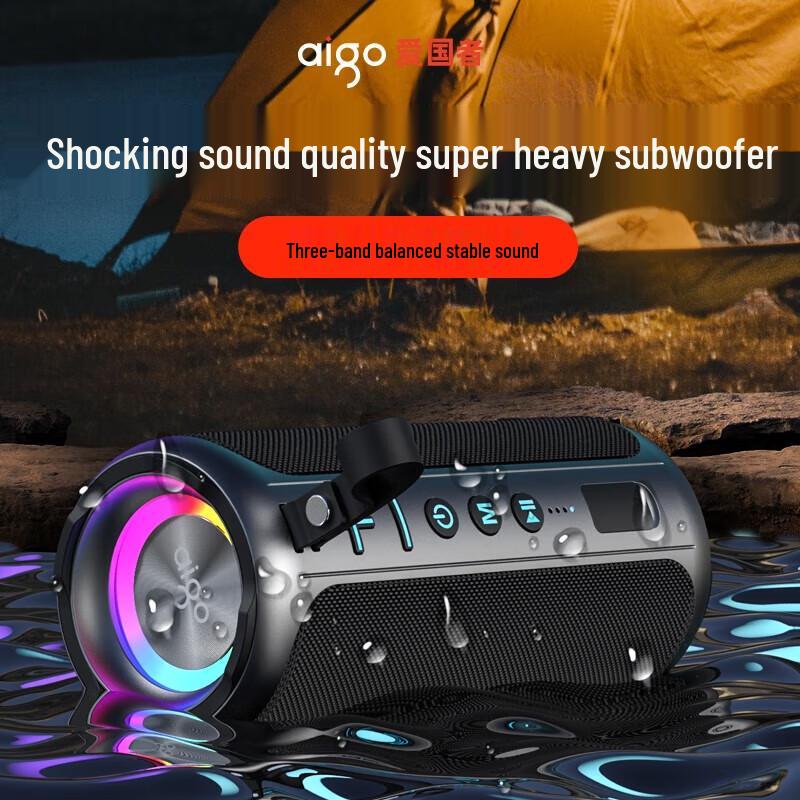 

Aigo T39 Upgraded Portable Bluetooth Speaker