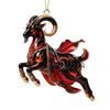 Galloping Goat Goat Hanging Ornament Shining Animal Hanging Decoration  Christmas Tree Ornament