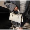 Spring fashion portable trendy cool bag women's new simple small square bag niche texture shoulder messenger bag