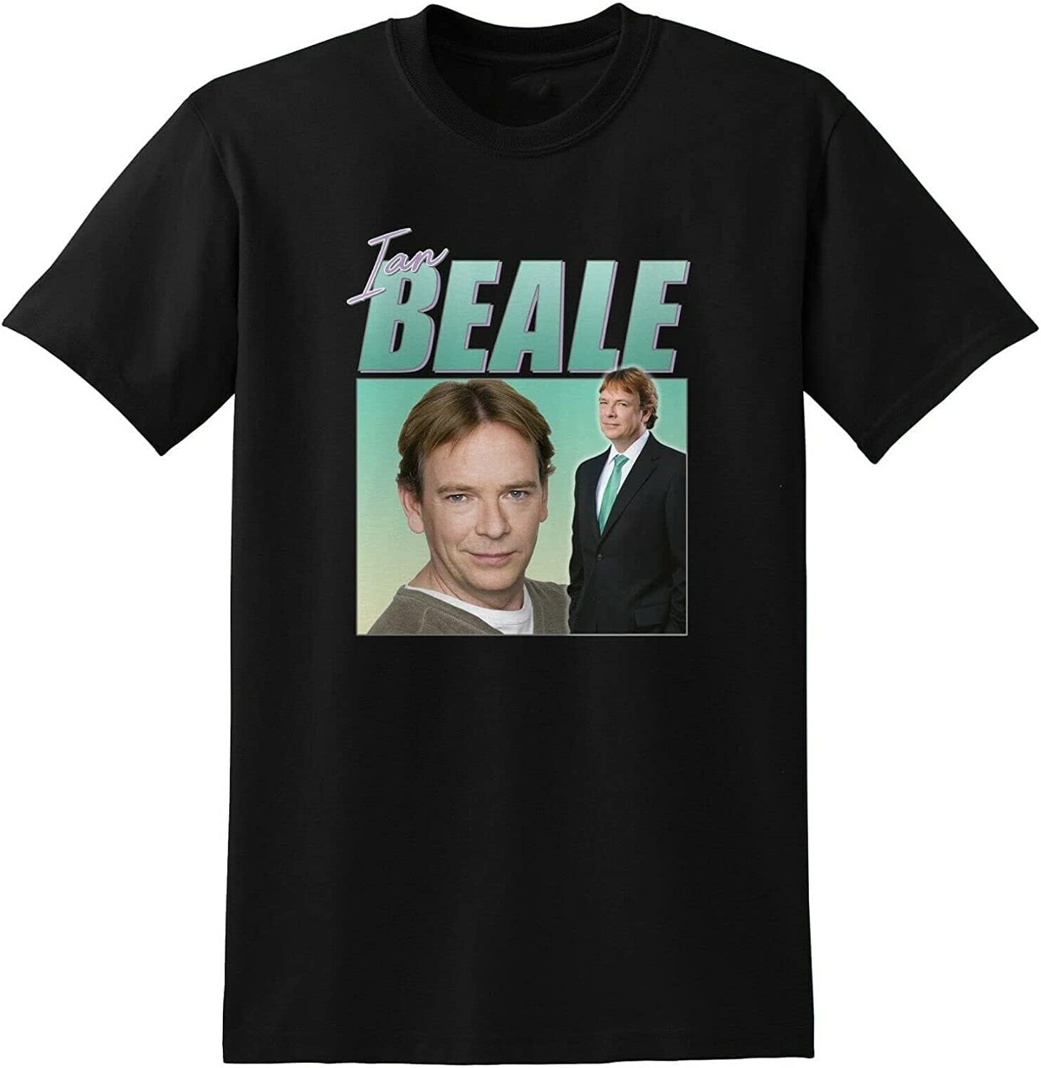 Ian Beale Homage T-Shirt Funny UK Tribute Gift for UK TV Fan 90 s Icon Legend Black S