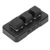USB Wired 3 Key Keyboard Customize Programmable 3 Key Mechanical Keypad for PC Video Game
