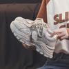 In Mesh Low-top Dad Shoes Spring New Breathable Student Sports Heightening Casual Shoes