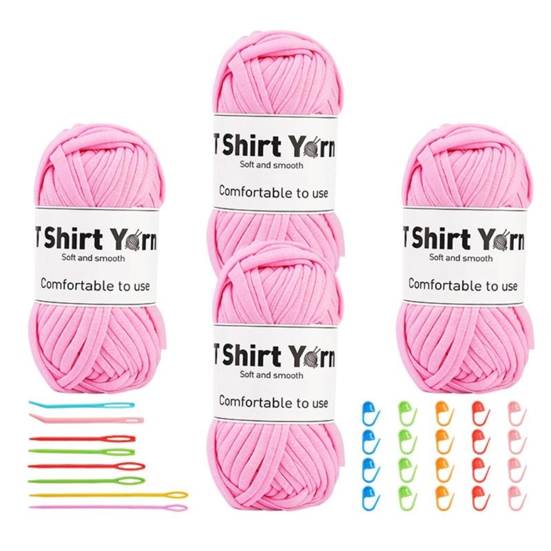 20Pieces Crochet Yarns for Beginner Hobbyist Crafting Carpet Rug Hanging Decoration