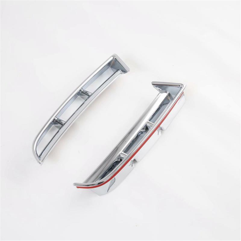 Chrome Front fog Lights, Bumper Pads for hyundai tucson 2021, accessory