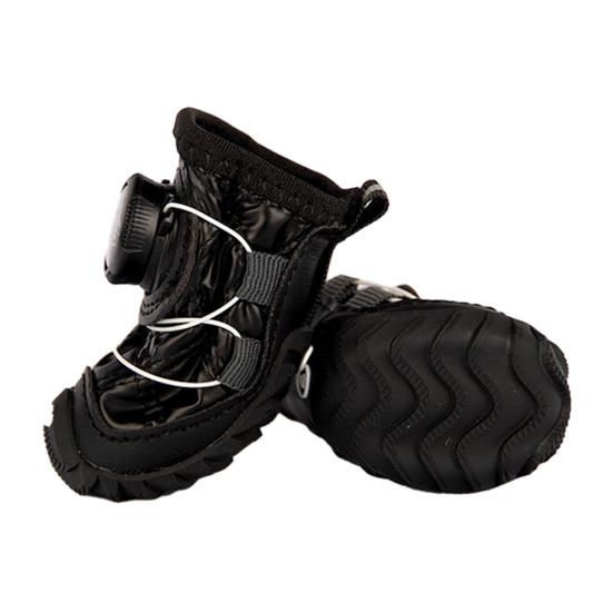 2 ks Nepromokavé Protiskluzové Psí Boty Nastavitelné Otočné Zapínání Psí Boty pro Malé Střední