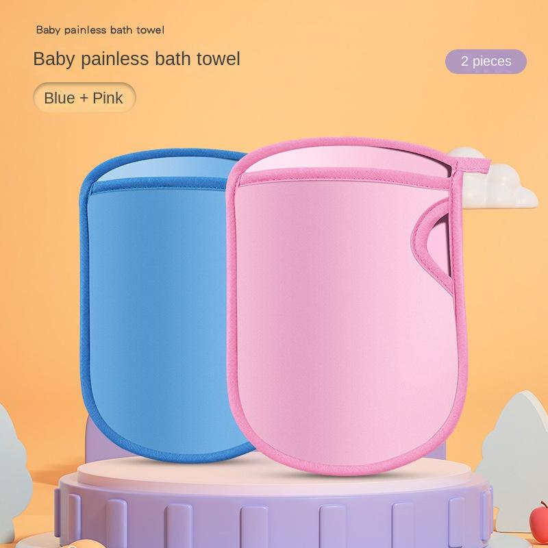 

4/2 цвета Детские перчатки для купания Детские полотенца для купания Прочные безболезненные детские полотенца для купания Детские полотенца для купания